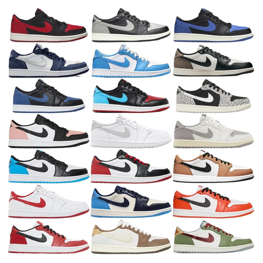 Nike Air Jordan 1 Low OG Chicago Red Black White — listing photograph