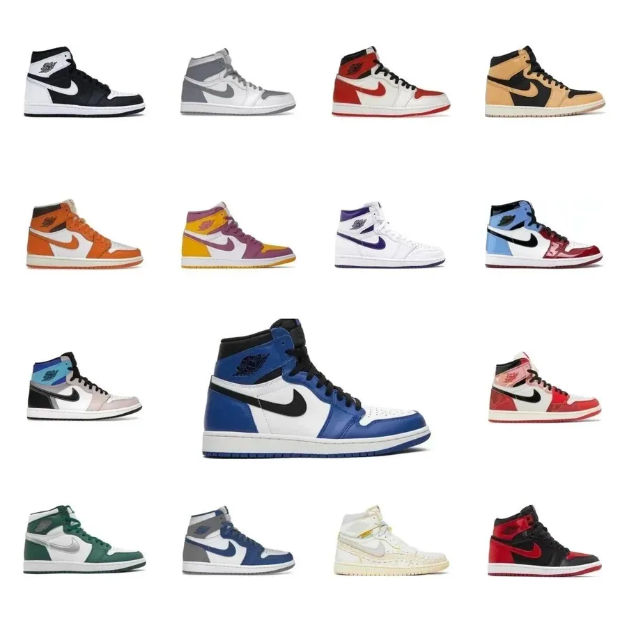 Nike Air Jordan 1 High Royal Blue White Black — listing photograph