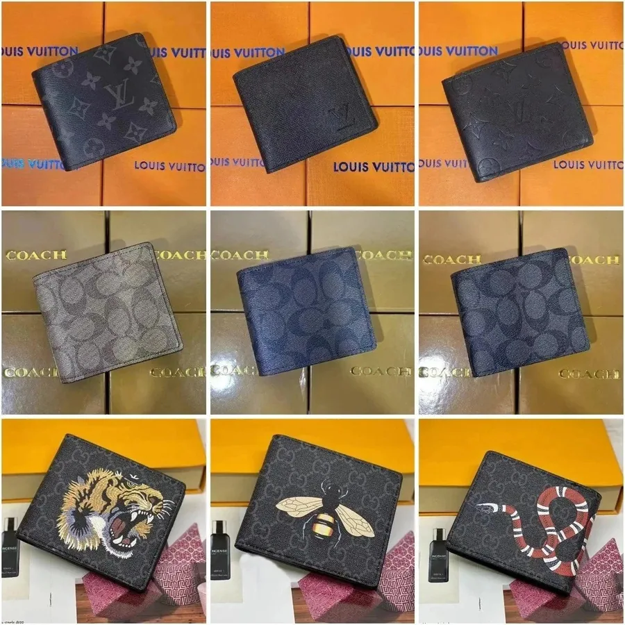 Louis Vuitton Monogram Eclipse Bifold Wallet Black — listing photograph