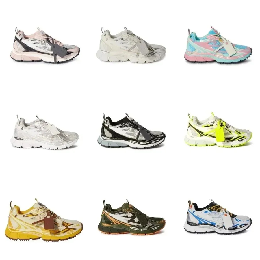 Maison Margiela Future 5.0 Chunky Sneaker - Multicolor Mesh Overlay — listing photograph