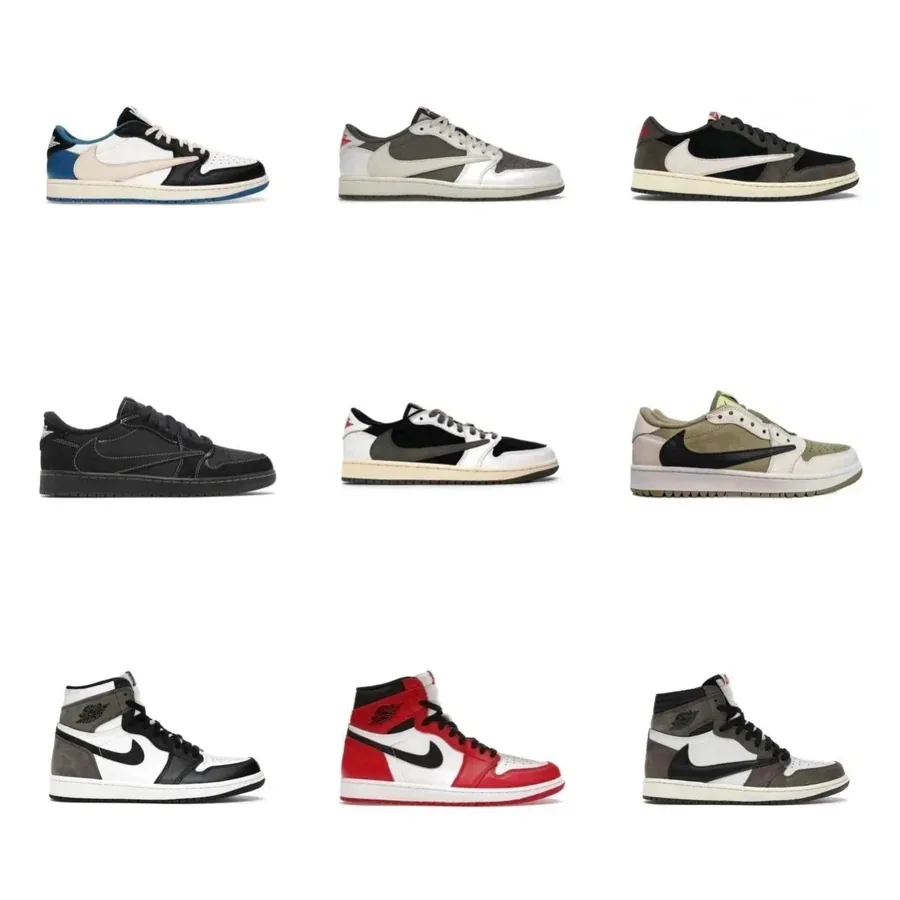 Nike Air Jordan 1 Travis Scott Reverse Mocha Low — listing photograph