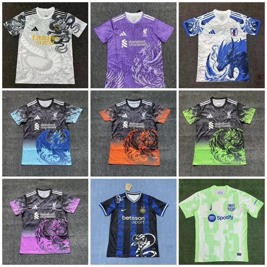 Adidas Liverpool FC 2023 Dragon Phoenix Special Edition Jersey — listing photograph