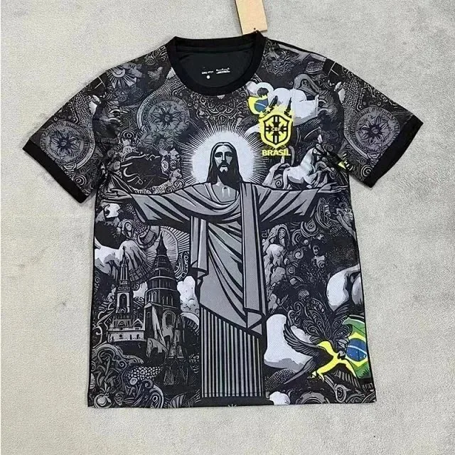 Nike Brazil National Team Christ the Redeemer Graphic T-Shirt — listing photograph