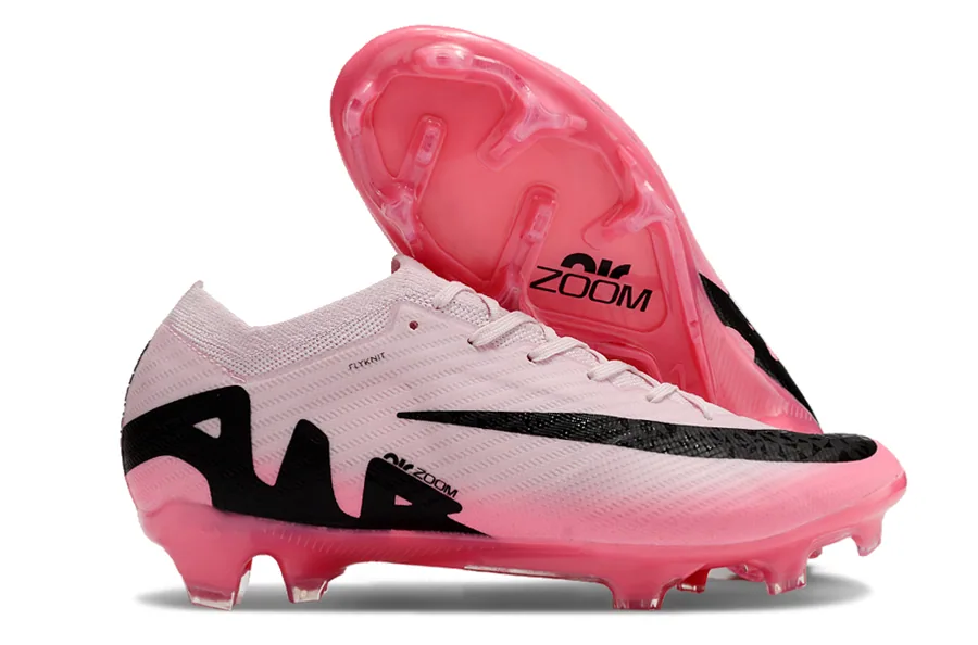 Nike Mercurial Superfly VII FG Pink Black Flyknit Soccer Cleats — listing photograph