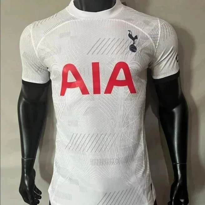 Tottenham Hotspur 2023-24 Away Jersey White Geometric Pattern — listing photograph