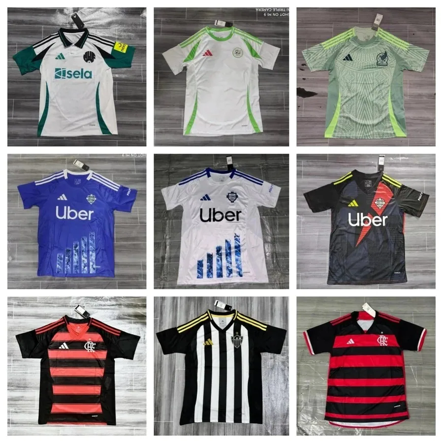 Adidas Flamengo 2023 Home Jersey Red-Black Stripes — listing photograph