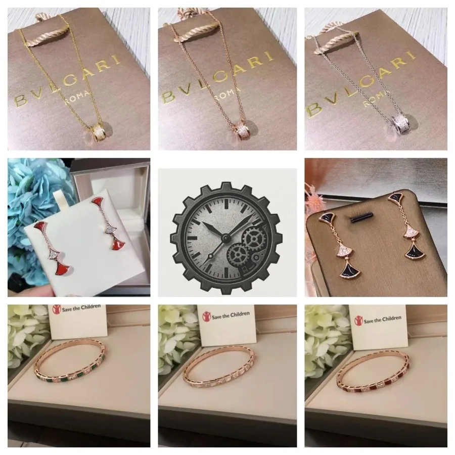 BVLGARI B.zero1 Rose Gold Diamond Necklace with Ceramic Band — listing photograph