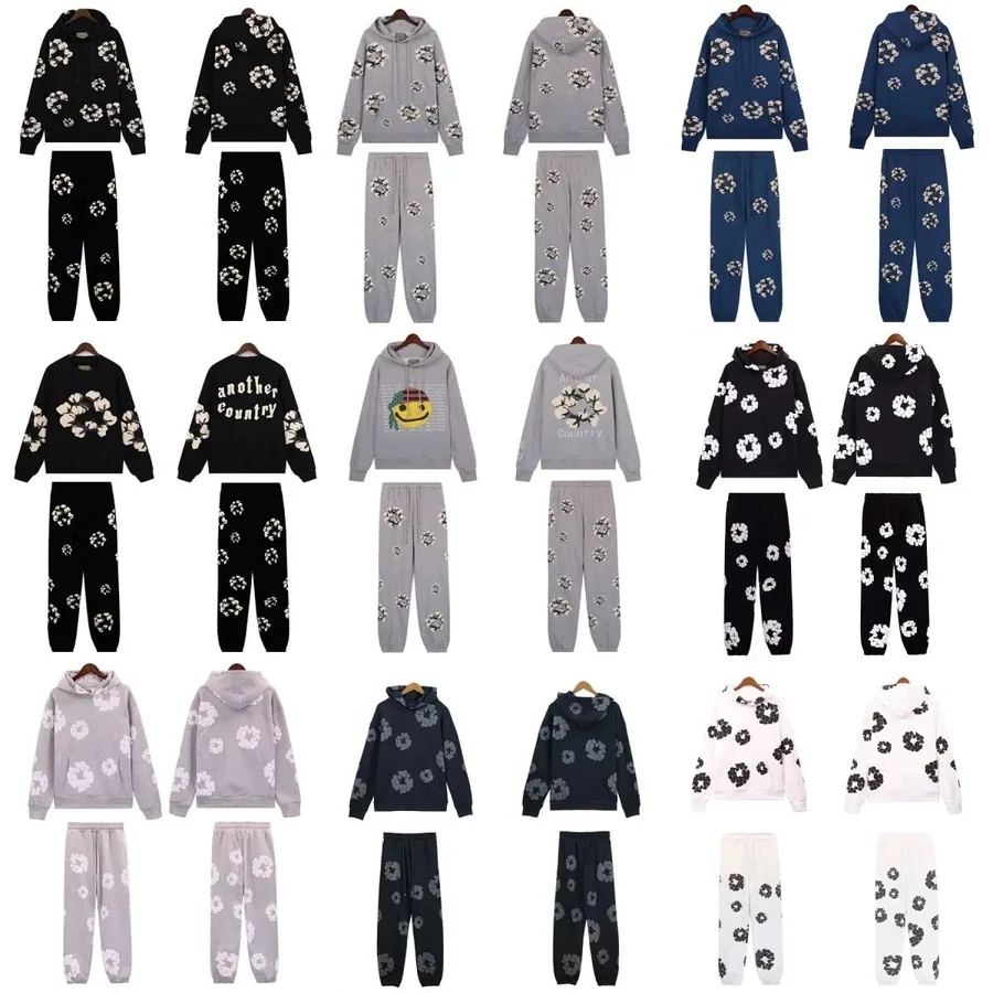 Another Country Floral Print Hoodie and Jogger Set — listing photograph