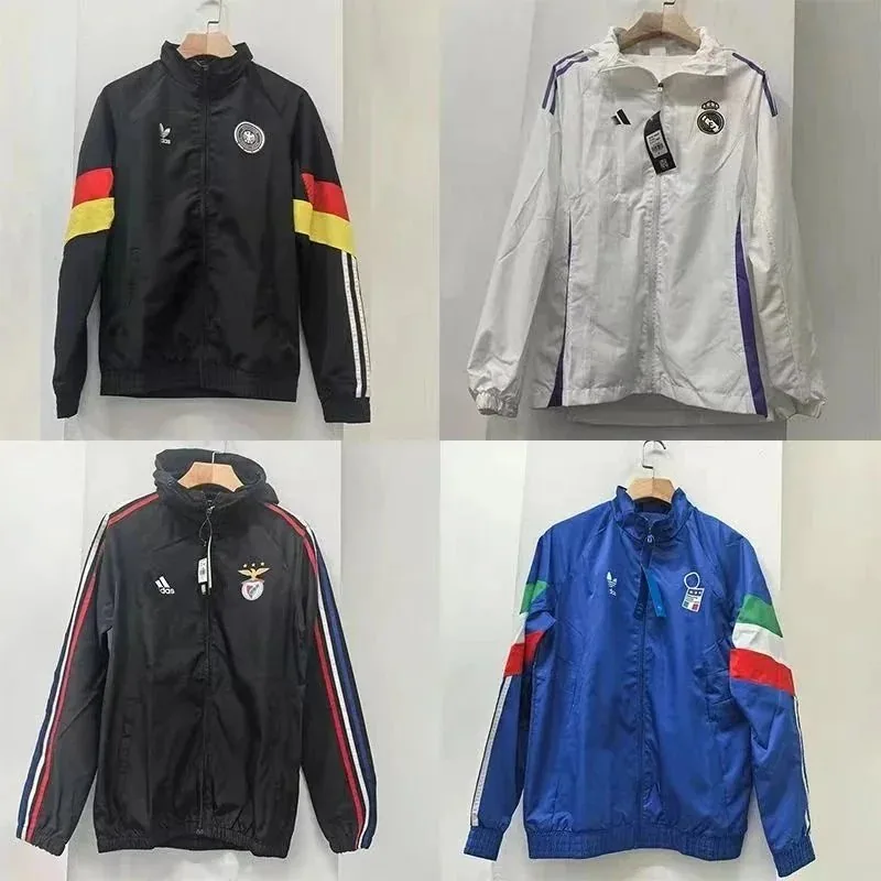 Adidas Germany National Team Windbreaker Jacket Black Red Yellow — listing photograph