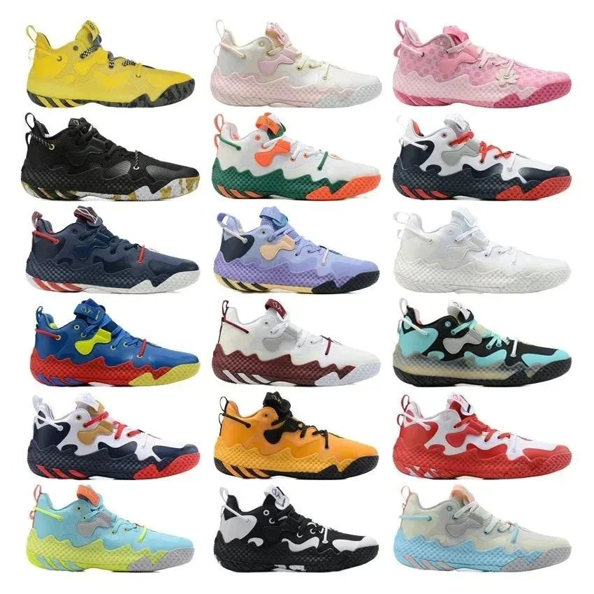 Adidas Trae Young 2 'Waveform' Basketball Shoe - Multi-Color — listing photograph