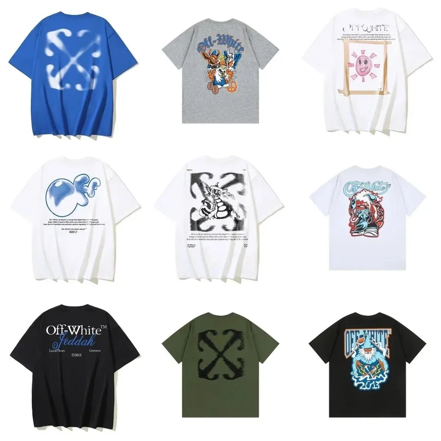 Off-White Jeddah Graphic T-Shirt Black Print — listing photograph
