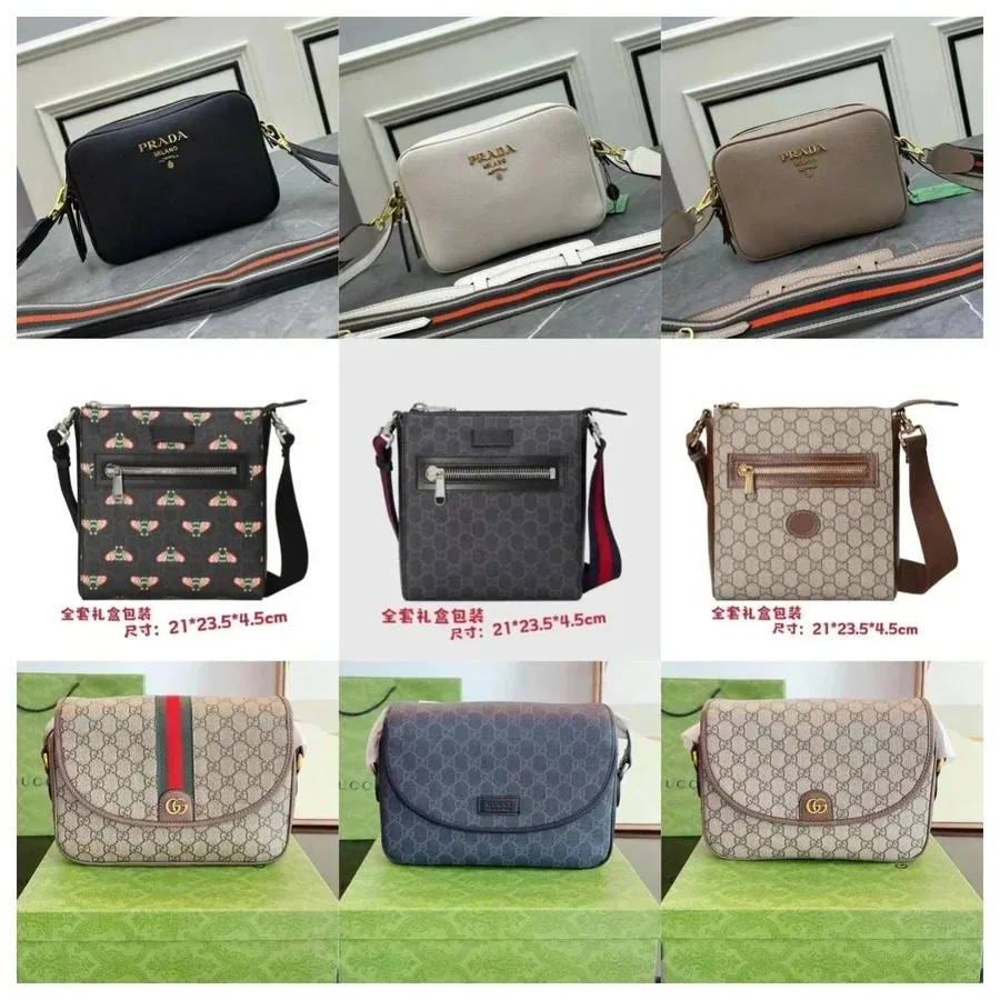Prada Re-Edition 2005 Camera Bag - Black Saffiano Leather — listing photograph