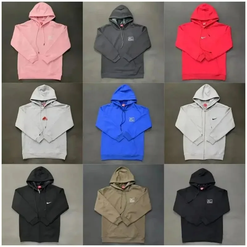 Nike Sportswear Club Fleece Hoodie - Pink with Small Logo — listing photograph