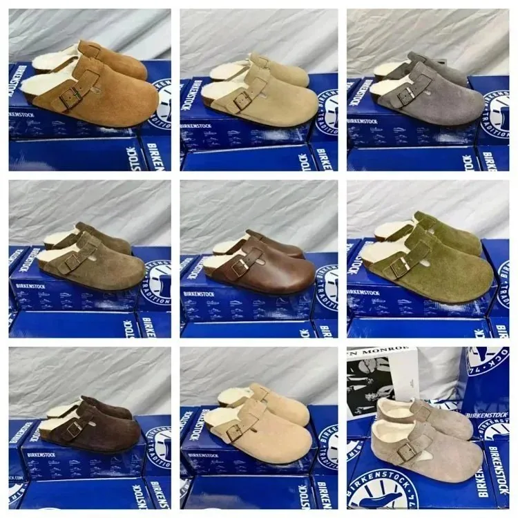 Birkenstock Boston Soft Footbed Suede Clog - Multiple Colors — listing photograph