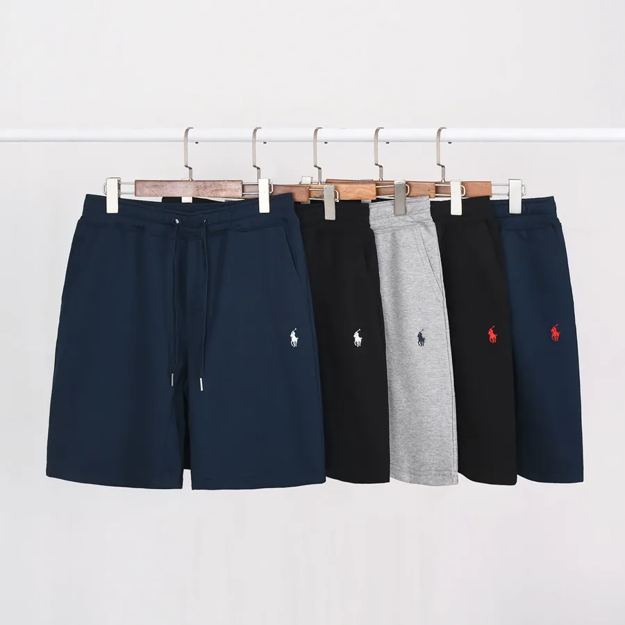 Polo Ralph Lauren Classic Logo Embroidered Shorts - Navy — listing photograph