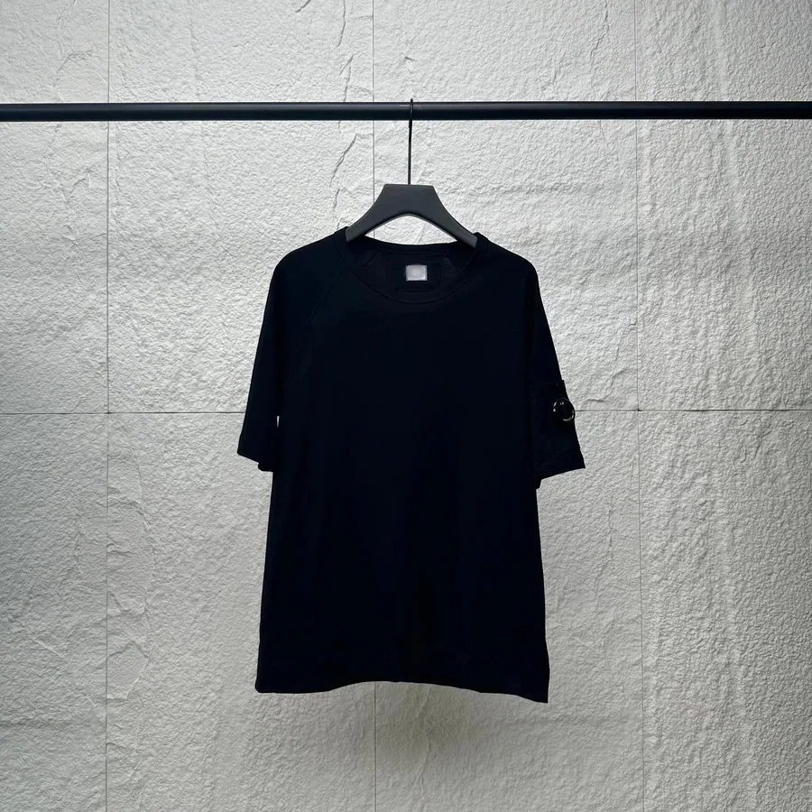 C.P. Company Black Lens Patch T-Shirt - Oversized Fit — listing photograph