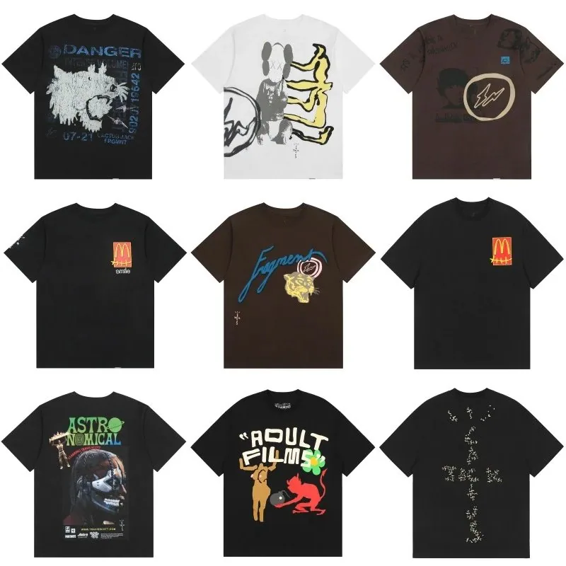 Travis Scott x McDonald's Smile Black T-Shirt Limited Edition — listing photograph
