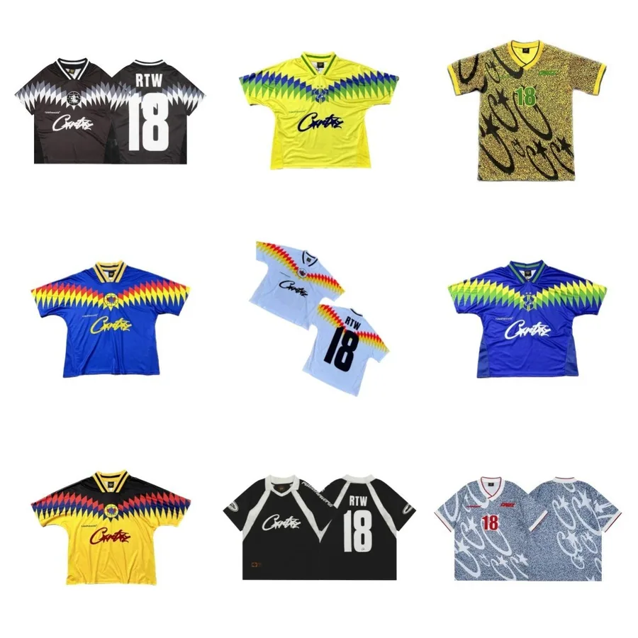 Cruzeiro 1990s Retro Jersey RTW 18 Black White Zigzag Pattern — listing photograph