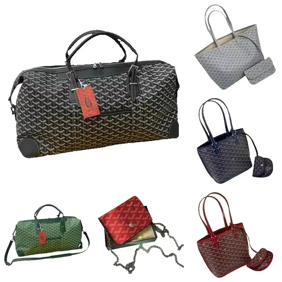 Goyard Saint-Louis Duffel Bag Gradient Black-Charcoal Monogram — listing photograph