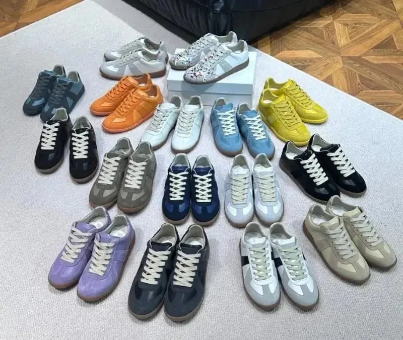 Maison Margiela Replica Sneakers - Multicolor Floral Print — listing photograph
