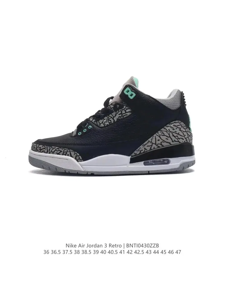 Nike Air Jordan 3 Retro Midnight Navy Elephant Print — listing photograph