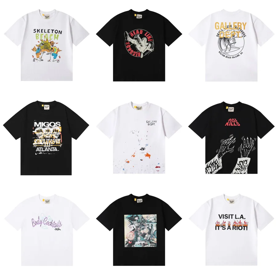 Gallery Dept Skeleton Beach Graphic T-Shirt White — listing photograph