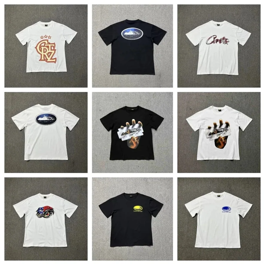 Cruze CRTZ Logo T-Shirt with Three Stars White — listing photograph