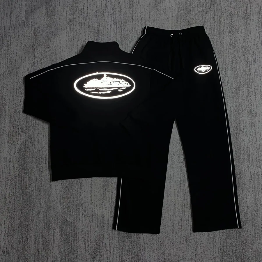Land Rover Reflective Logo Black Track Suit Set — listing photograph