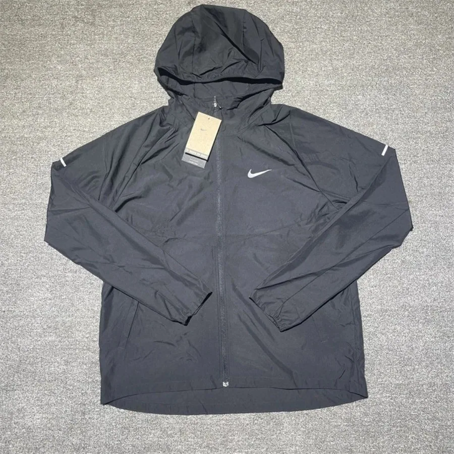 Nike Windrunner Hooded Running Jacket - Anthracite — listing photograph